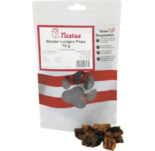 Nestos Rinder Lungen Pops Hundesnack, 75 Gramm Packung
