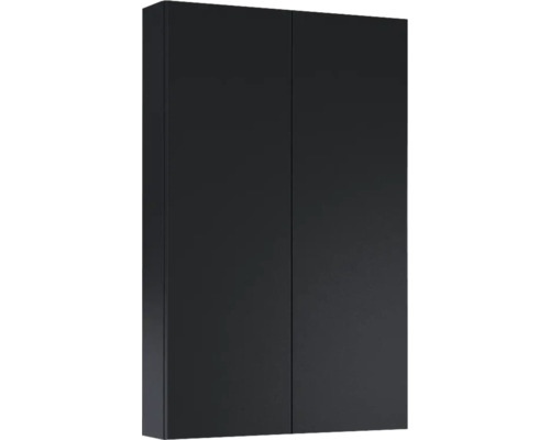 Hängeschrank Jungborn 50x80x12,6 cm schwarz matt