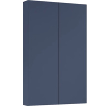 Blauer Wandschrank mit zwei Türen