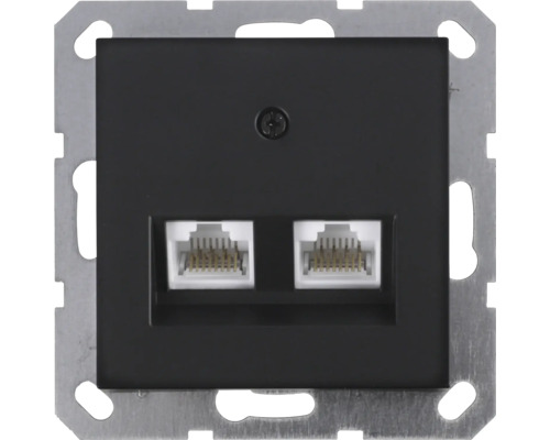 Netzwerkdose mit zwei Anschlüssen