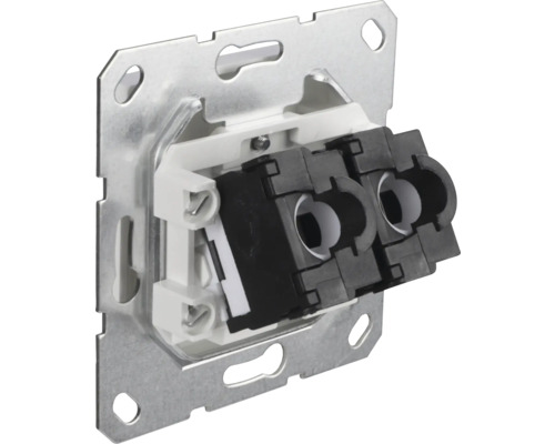 Innenseite einer Datendose für die Wandmontage