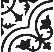 Dekorative Fliese mit floralem Muster für Wand und Boden