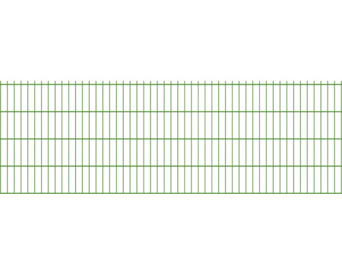 Doppelstabmatte 6/5/6 251 x 83 cm grün