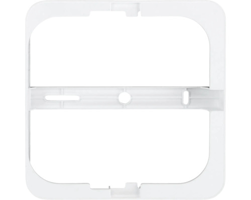 Weißer Einsatz für ein Insektenschutzrollo