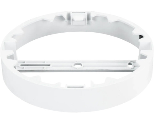 Weiße Deckenleuchtenhalterung aus Kunststoff