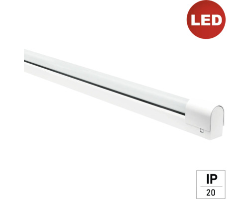 LED Aufbauleuchte Unterbauleuchte e2 MOVE G13 18 W kaltweiß 1-flammig IP 20, weiß