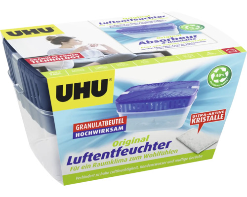 UHU Luftentfeuchter airmax Original 1000 g UHU Luftentfeuchter im Karton