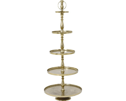 Etagere 61x140 cm gold