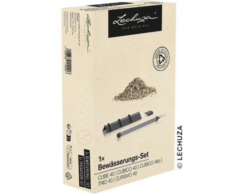 Lechuza Bewässerungsset für Pflanzgefäße der Serien Cube, Cubico und Trio