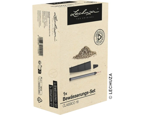 Lechuza Classico 18 Bewässerungsset in Produktverpackung