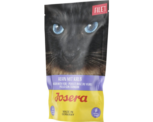 Katzenfutter nass Josera Filet Huhn mit Kalb 70 g getreidefrei Katzenfutter nass Josera Filet Huhn mit Kalb 70 g getreidefrei