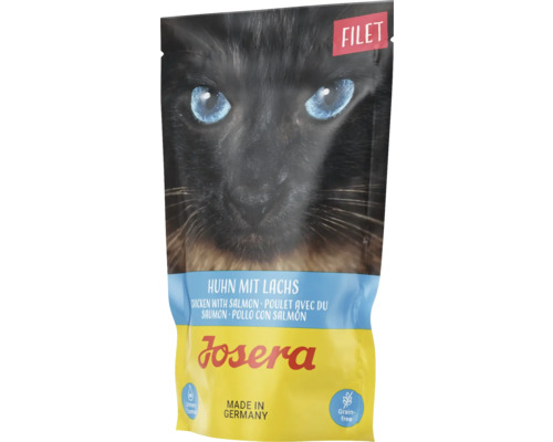 Katzenfutter nass Josera Filet Huhn mit Lachs70 g getreidefrei Katzenfutter nass Josera Filet Huhn mit Lachs70 g getreidefrei