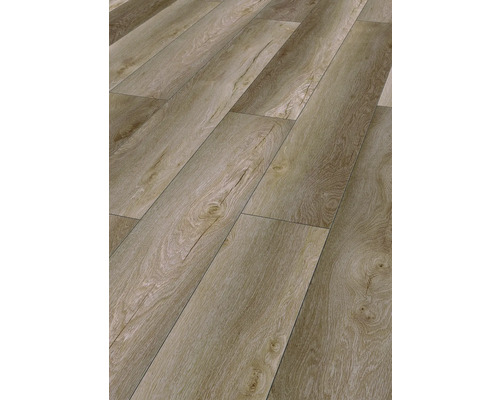 Laminatboden 8.0 Gnarrenburg eiche Braun Verlegter Bodenbelag in Holzoptik