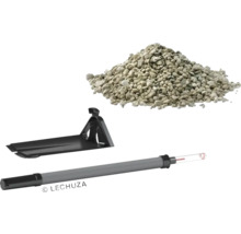 LECHUZA Pon Pflanzsubstrat, Wasserstandsanzeiger und Drainagestreifen