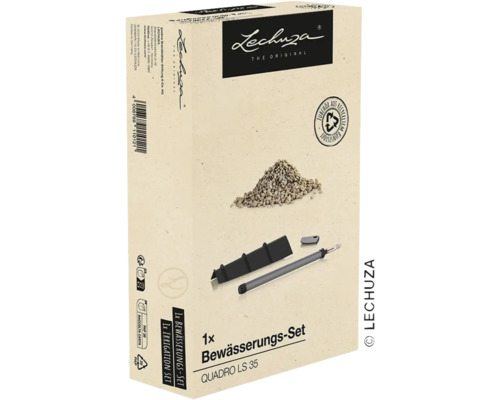 Lechuza Bewässerungsset Quadro LS 35 in der Verpackung