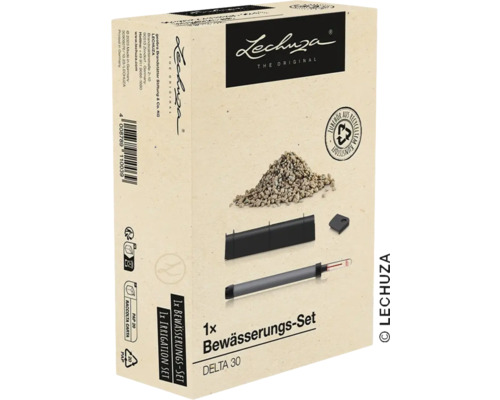 Lechuza Delta 30 Bewässerungsset Verpackung