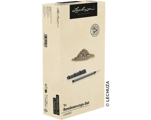Bewässerungs-Set Lechuza für CARARO Kunstsoff schwarz Lechuza Cararo Bewässerungsset im Karton