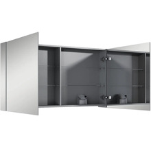 Offener Spiegelschrank mit Einlegeböden