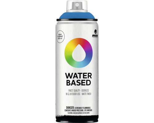 MTN Montana Water Based Sprühlack RV-30 Prussian Blue 400 ml MTN Water Based Sprühfarbe, 400 ml Dose