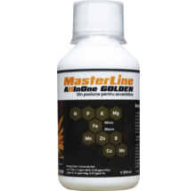 Aquariumpflanzendünger MasterLine All In One Golden 200 ml Mikro- und Makronährstoff Kombidünger