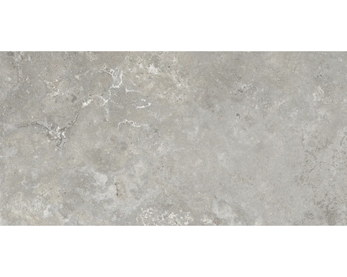 Graue Steinzeugfliese mit matter Oberfläche