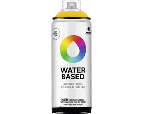 MTN Montana Water Based Sprühlack RV-177 Azo Yellow Depp 400 ml MTN Water Based Sprühfarbe, 400 ml Dose