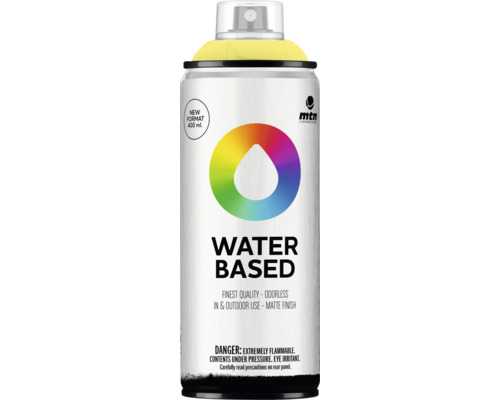 MTN Montana Water Based Sprühlack RV-222 Cadmium Yellow Light 400 ml