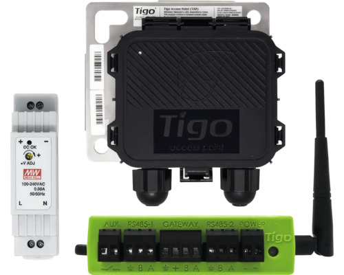 Cloud Connect Advanced Kit und TAP Tigo CCA 120/240VAC PS