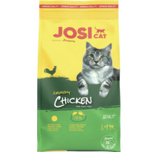 Josi Cat Crunchy Chicken Trockenfutter für ausgewachsene Katzen, 1,9 Kilogramm