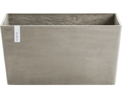 Rechteckiger Pflanzkübel aus Kunststoff