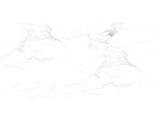 Muster einer weißen Marmorfliese mit grauen Adern