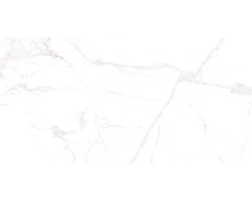 Weiße Fliese mit Marmoroptik