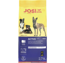 Hundefutter trocken JosiDog-Active 2,7 kg für aktive Hunde