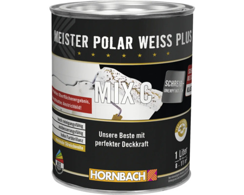 HORNBACH Meister Polarweiß Plus im Wunschfarbton mischen lassen-0