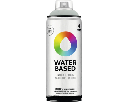 MTN Montana Water Based Sprühlack RV-7040 Neutral Grey 400 ml