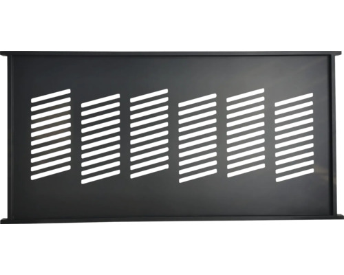 Sichtschutzelement mit horizontalen Schlitzen