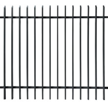Metallzaun zur Grundstückseingrenzung