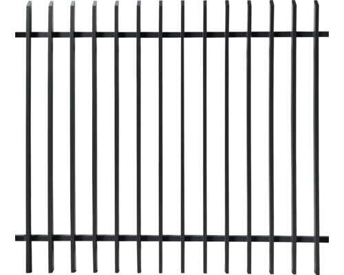 Metallzaun zur Grundstückseingrenzung