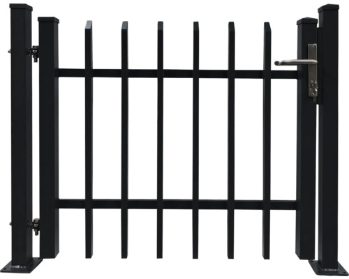 Metall Gartentür mit Griff