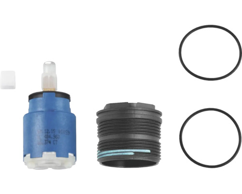 Keramikkartusche mit Dichtungsringen für Wasserhahn