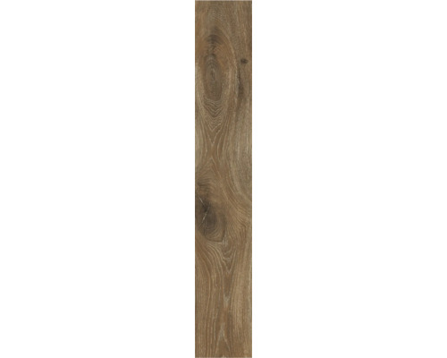 Feinsteinzeug Bodenfliese Cembra Walnut 23,4x148 cm rektifiziert