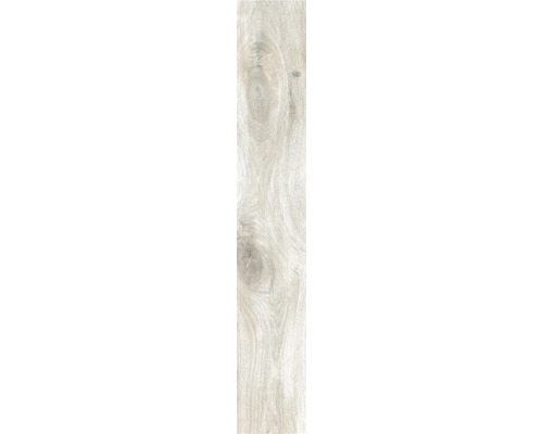 Feinsteinzeug Bodenfliese Cembra Ivory 23,4x148 cm rektifiziert