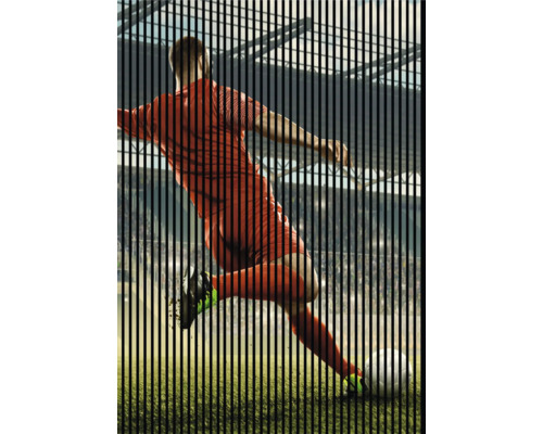 Akustikpaneel digital bedruckt Soccer 1 19x1693x2400 mm Set = 3 Einzelpaneele