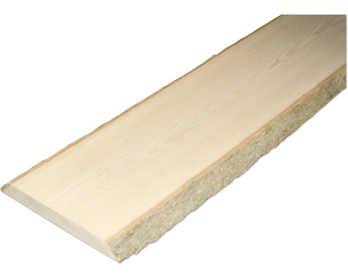Holzbrett mit Baumkante