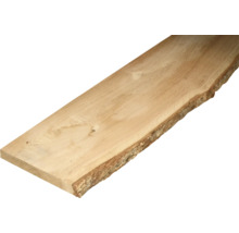 Holzbrett mit Baumkante