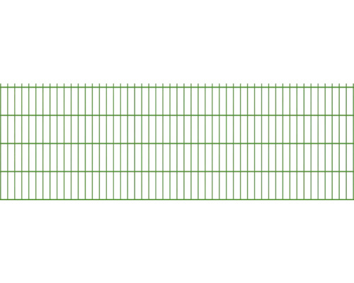 Zaun 251 cm x 83 cm grün