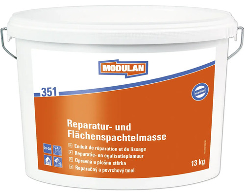 MODULAN 351 Reparatur- und Flächenspachtelmasse weiß 13 kg