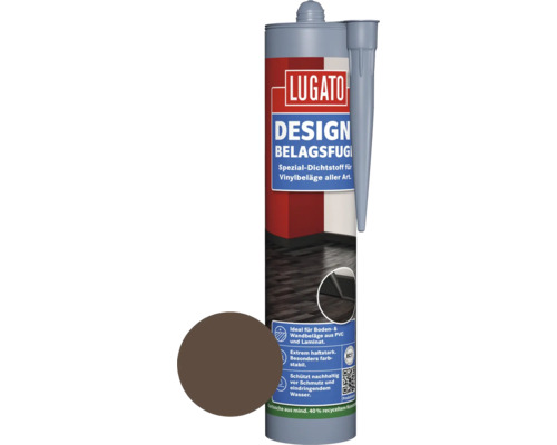Lugato Spezial Dichtstoff Design-Belagsfuge nussbaum 310 ml Lugato Design Belagsfugen Dichtstoff für Vinylbeläge