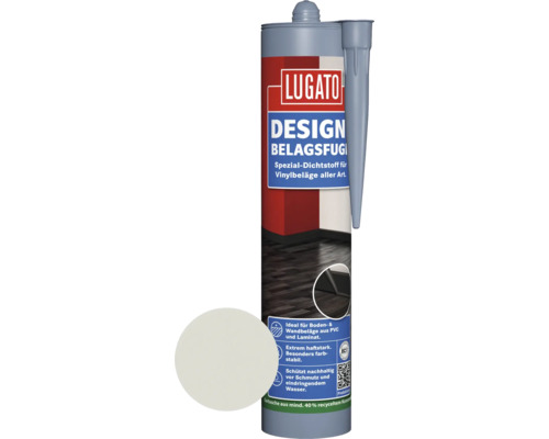 Lugato Spezial Dichtstoff Design-Belagsfuge silbergrau 310 ml