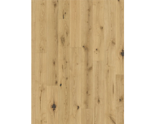 Parkettboden aus Eiche mit Astlöchern